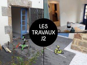 J2 des travaux chez Légèreté d'Être