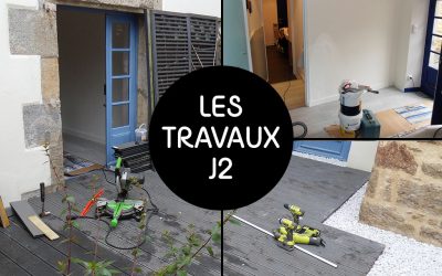 J2 des travaux chez Légèreté d’Être