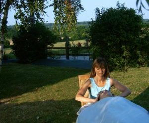Massage bien-être insolite dans un jardin