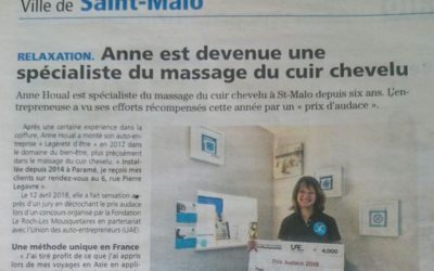 « Anne est devenue une spécialiste du massage du cuir chevelu » Le Pays Malouin