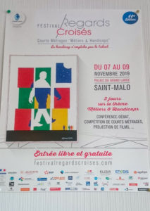 Affiche Festival Regards Croisés du 7 au 9 novembre 2019 Saint-Malo