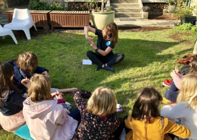 Séances collectives d’automassage enfants