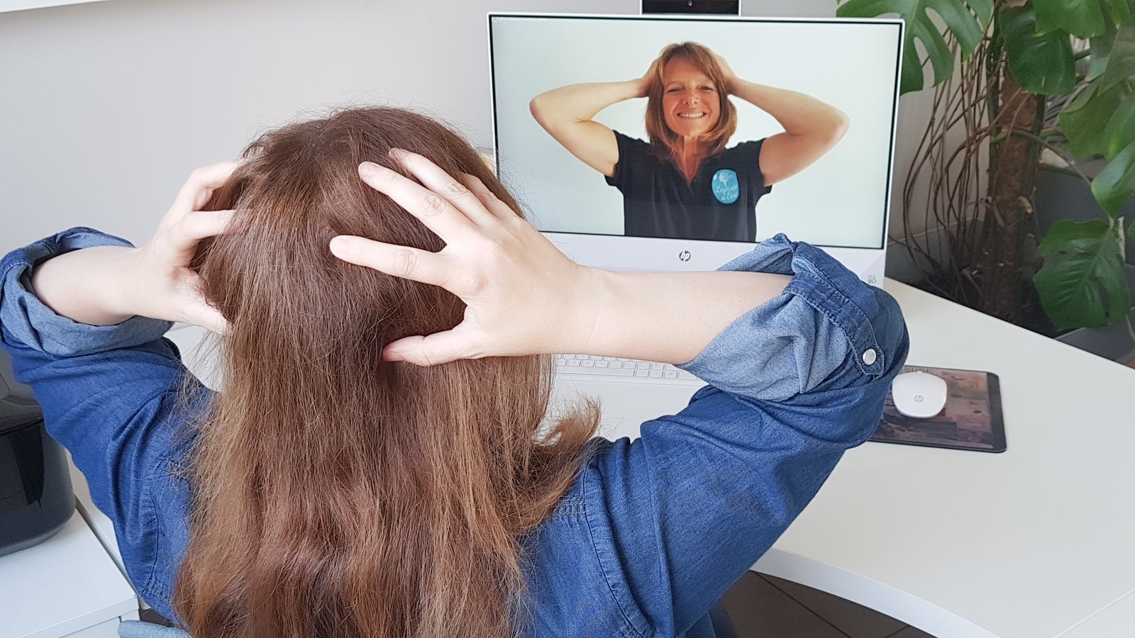 Atelier d'auto-massage en visioconférence par Légèreté d'Être Atelier d'auto-massage en visioconférence par Légèreté d'Être