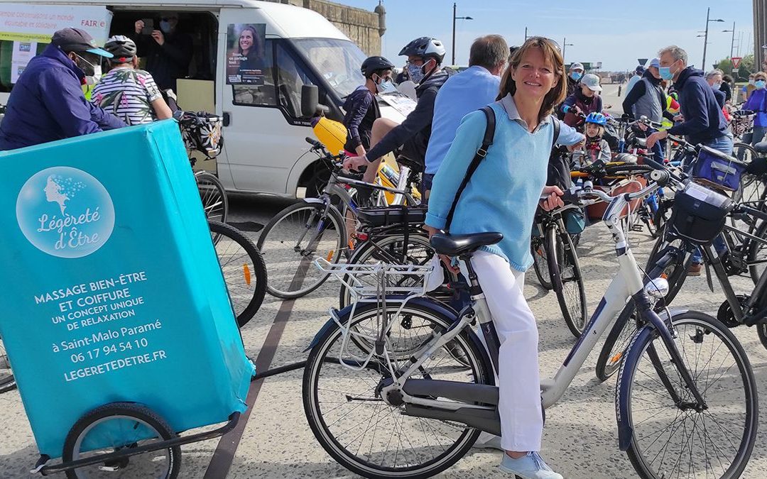 Légèreté d’Être à la fête du vélo de Saint-Malo