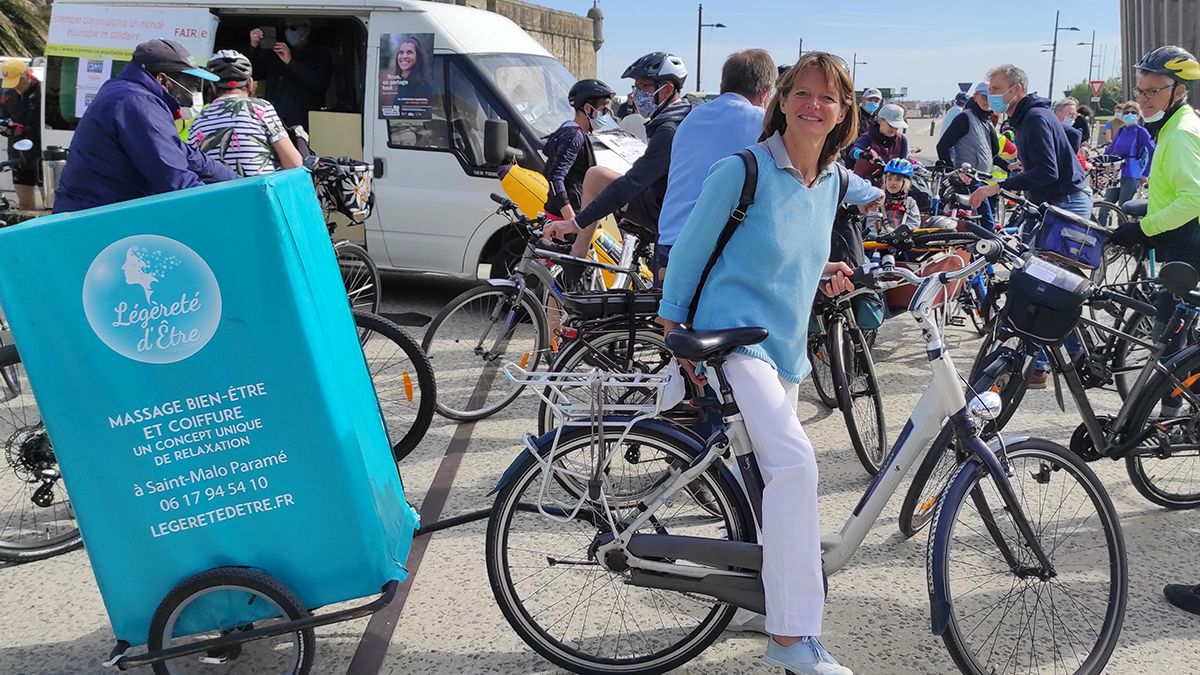 Légèreté d'Être à la Fête du Vélo de Saint-Malo dimanche 30 mai 2021