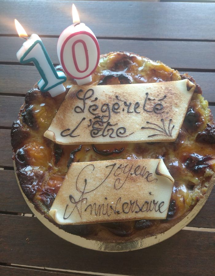 10 ans, joyeux anniversaire Légèreté d'Être