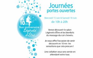 Portes ouvertes 15 et 18 juin 2022 Légèreté d'Être à Saint-Malo