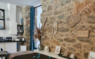 Visite du salon de massage bien-être Légèreté d’Être à Saint-Malo