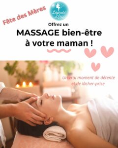 Offrez un massage bien-être à votre maman pour la fête des mères